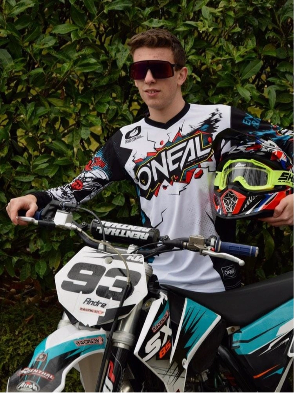 Andrea tra fango e passione