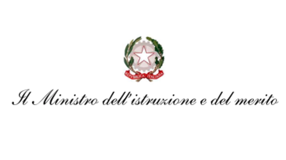 logo ministro istruzione e del merito