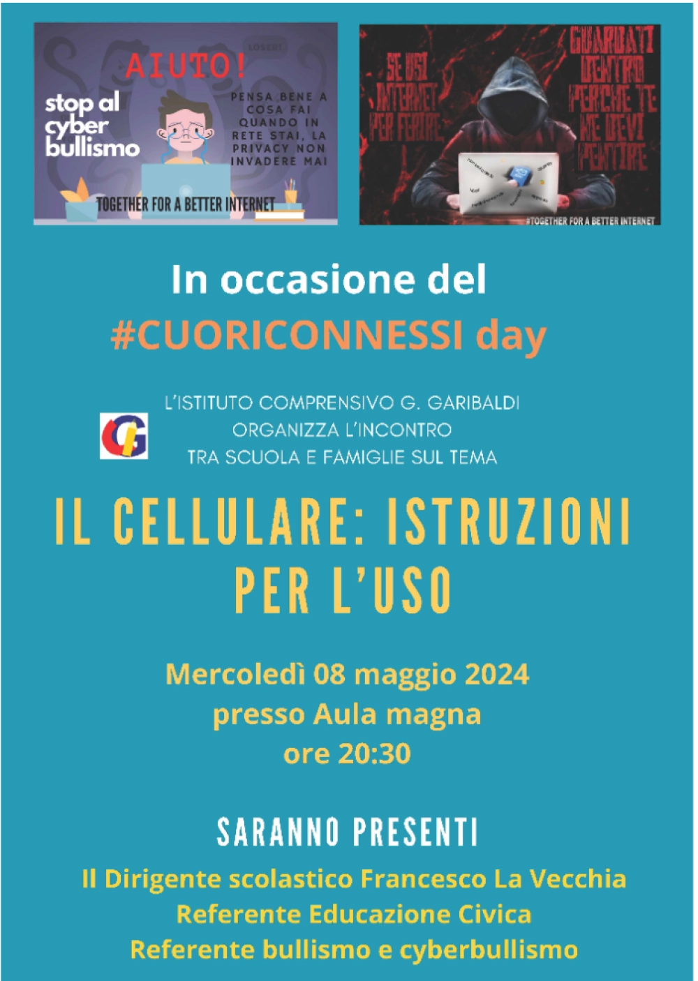 Locandina cuori connessi