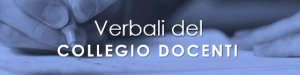 Verbali collegi docenti