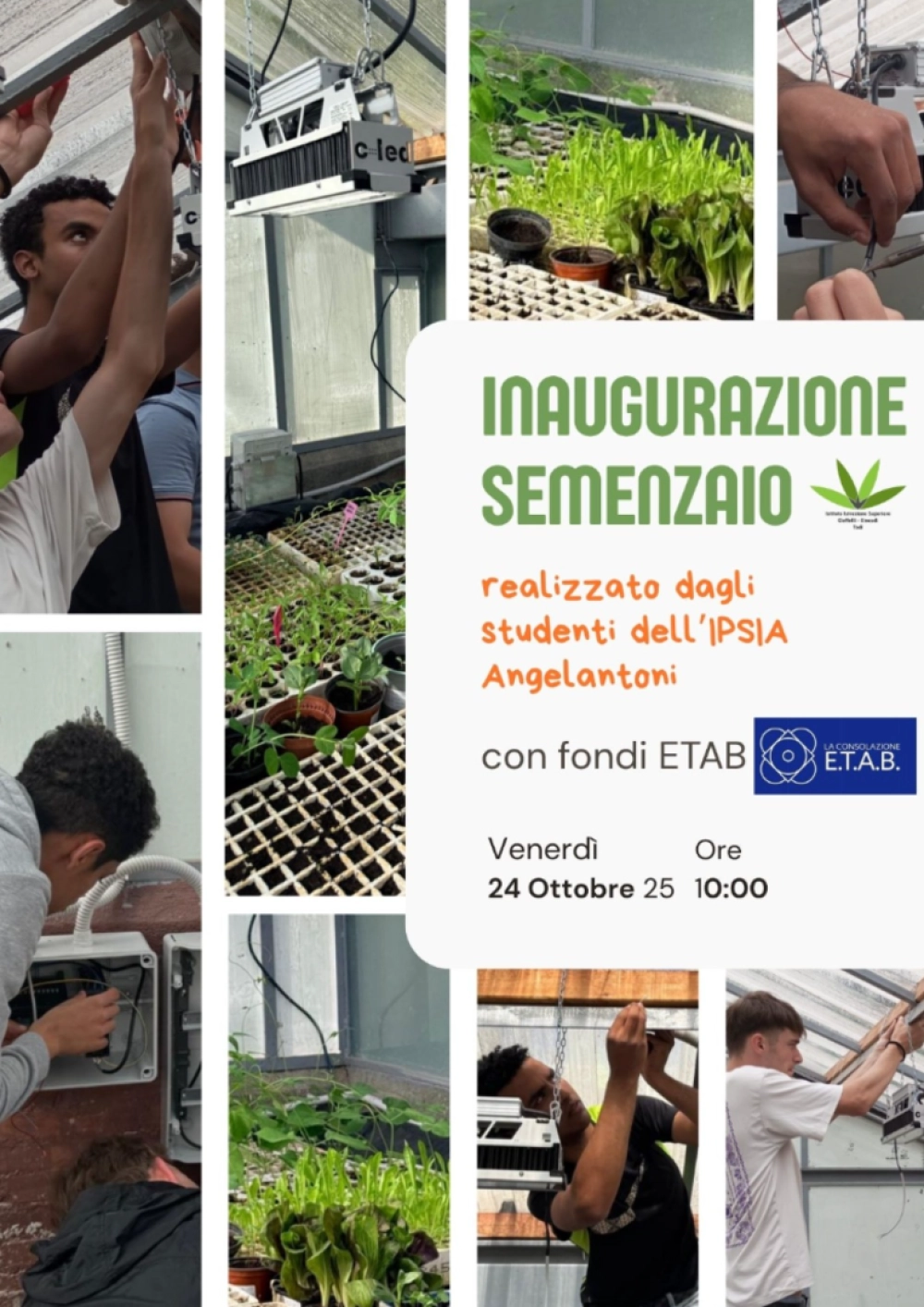 inaugurazione semenzaio