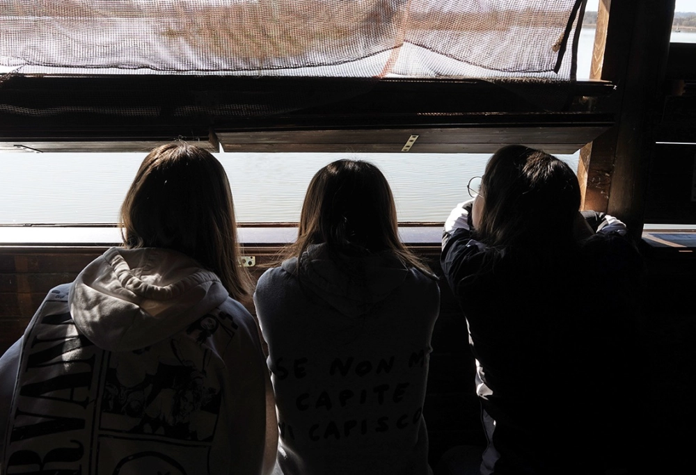 ragazze in trio