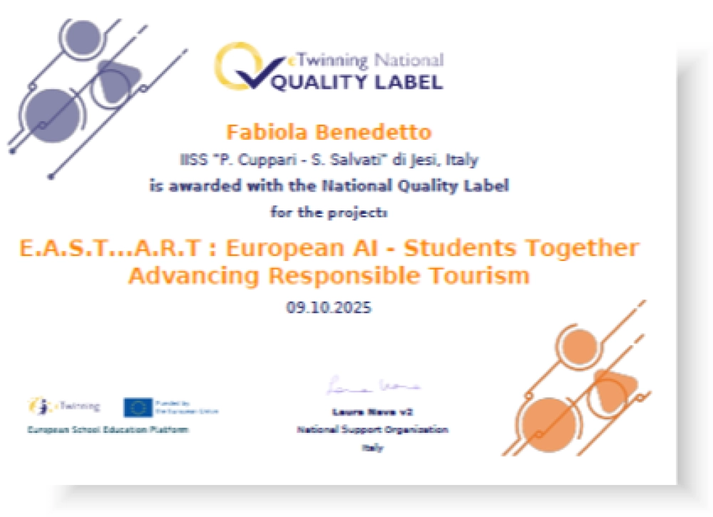 Certificato NQL - east-art