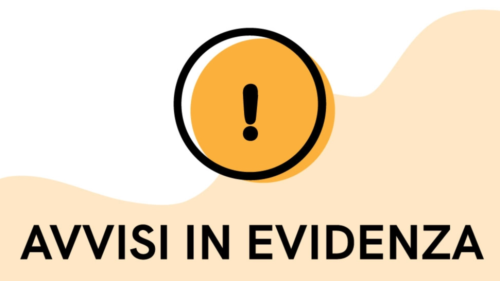 avvisi in evidenza