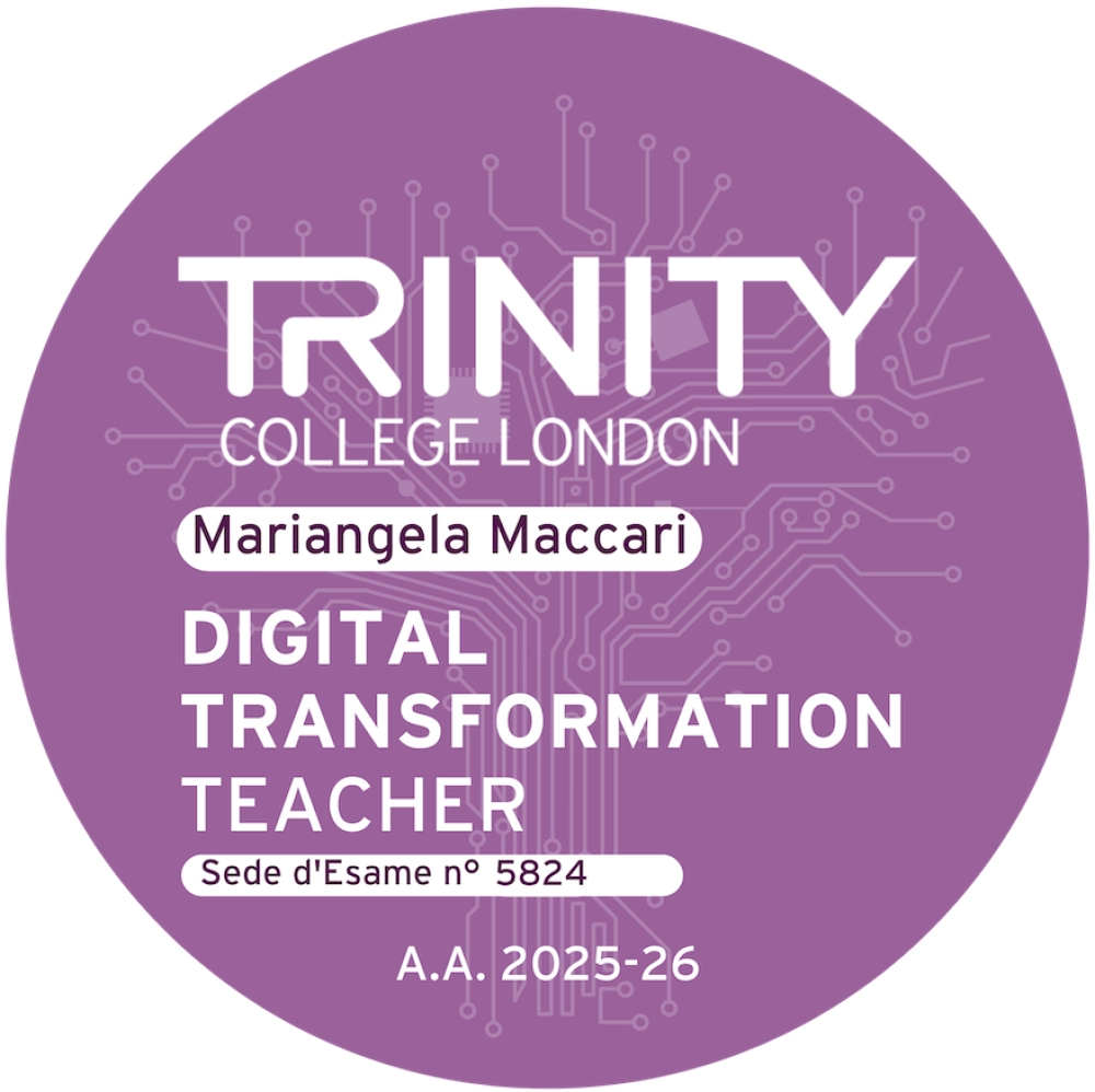 Trinity badge digital transformation teacher