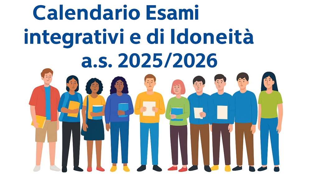 Esami Integrativi e di idoneità 2025 26 logo