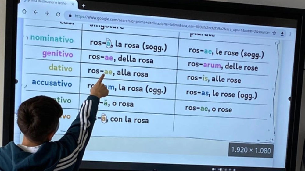Corso di potenziamento di latino