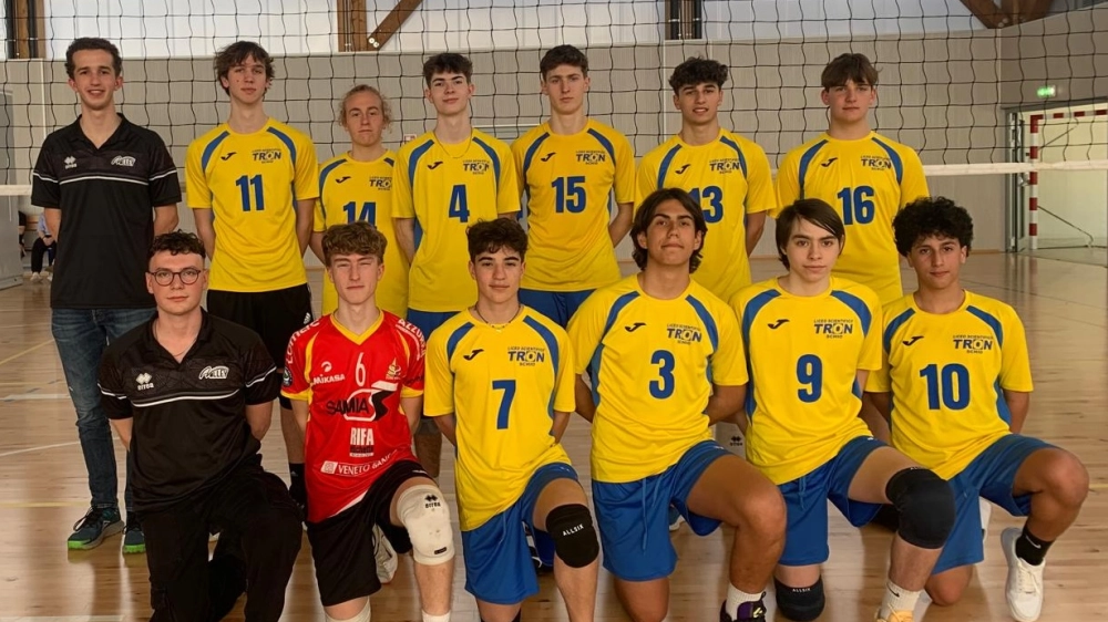 Squadra di pallavolo TZ maschile categoria allievi