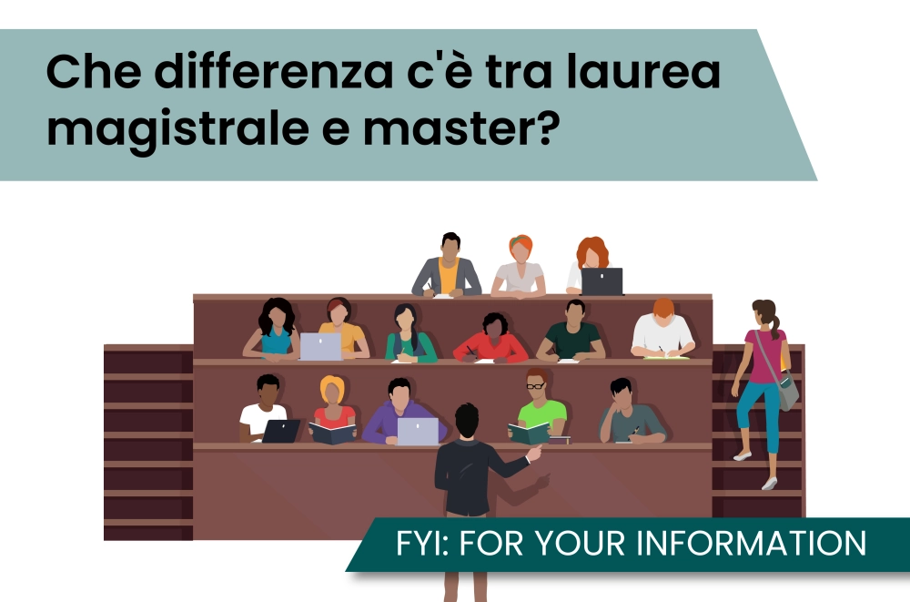 Che differenza c'è tra laurea magistrale e master?