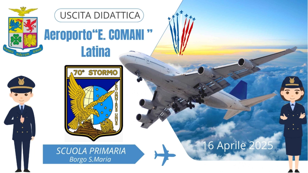 Uscita didattica aeroporto “E. Comani” - Latina