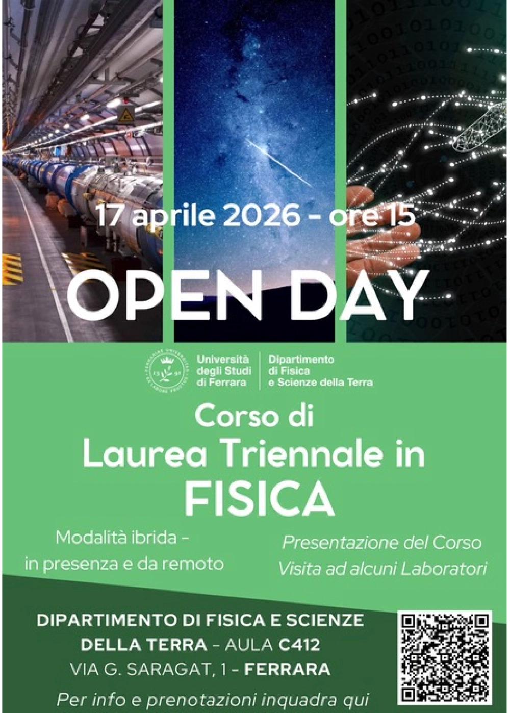 open day ferrara