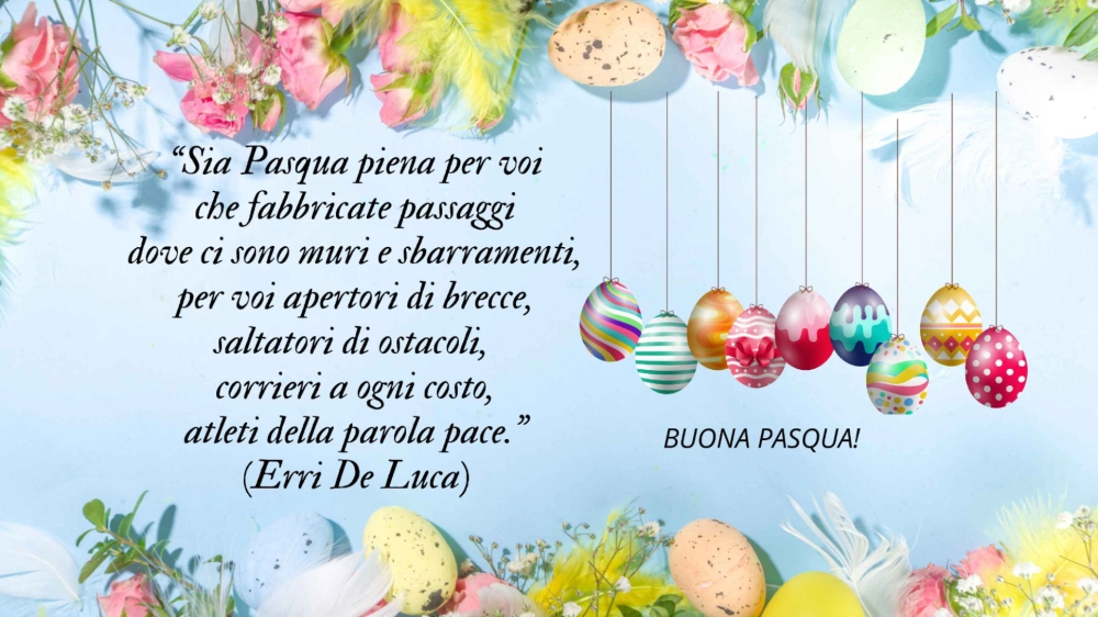 AUGURI DI BUONA PASQUA 2025