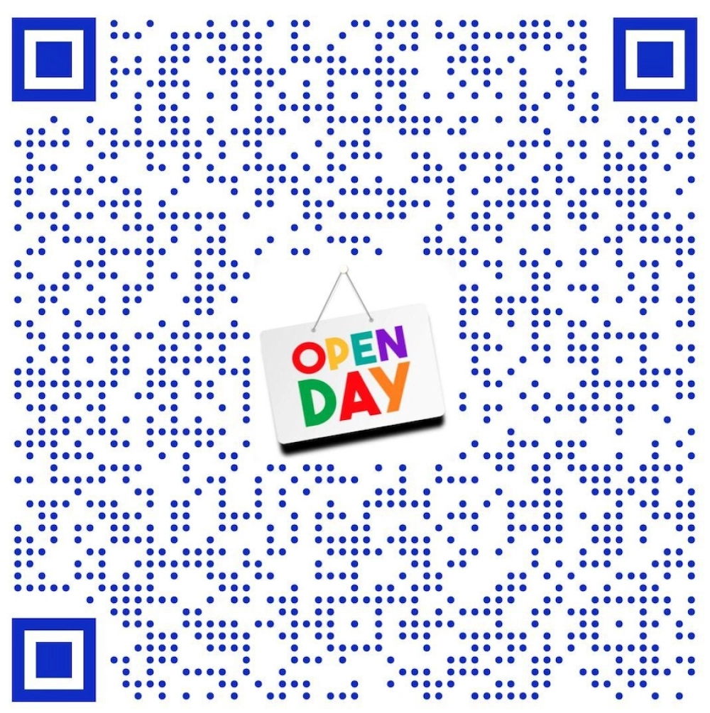 QR code Open Day Secondaria 29 novembrer 2025