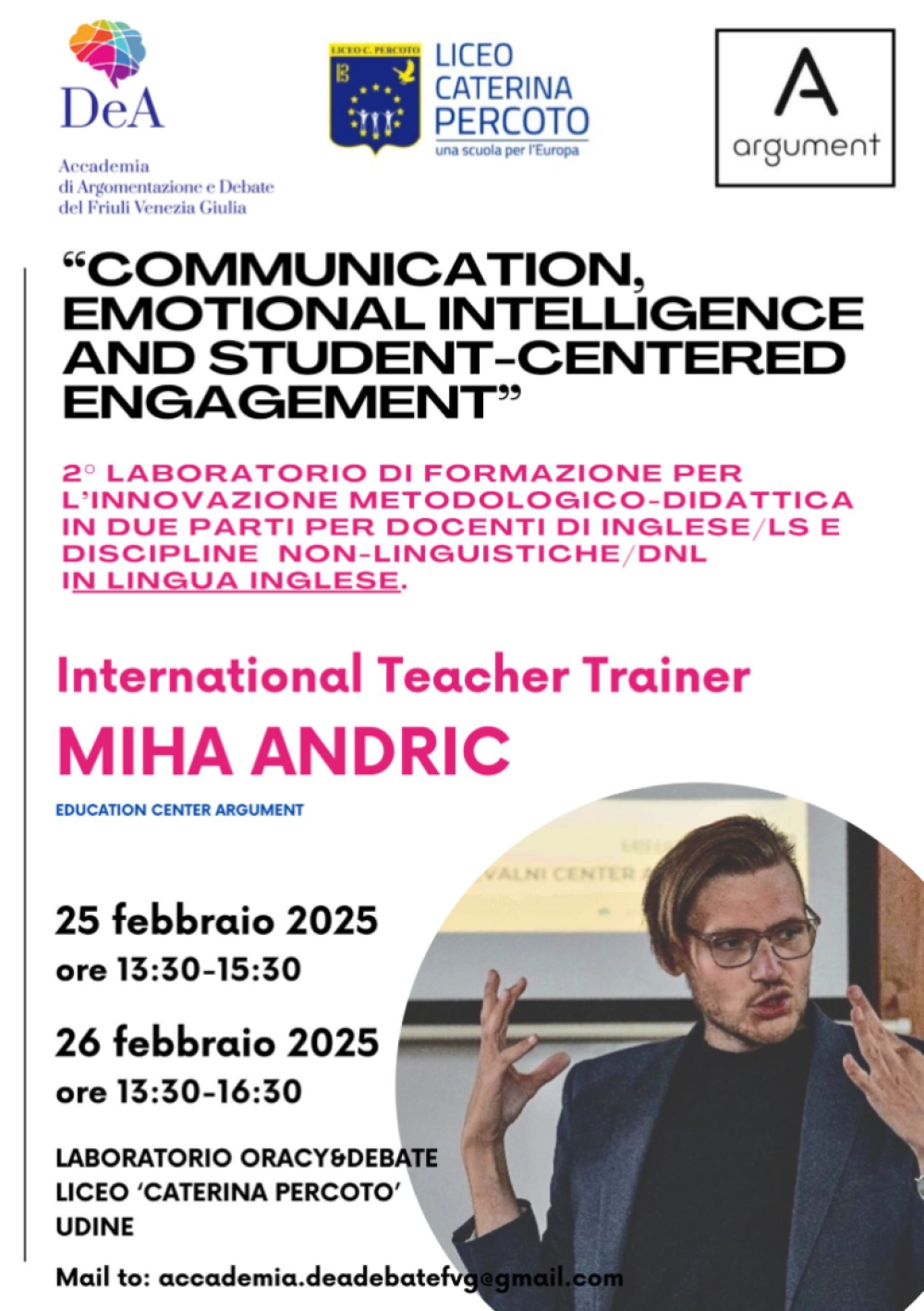 Miha Andric per Docenti 2