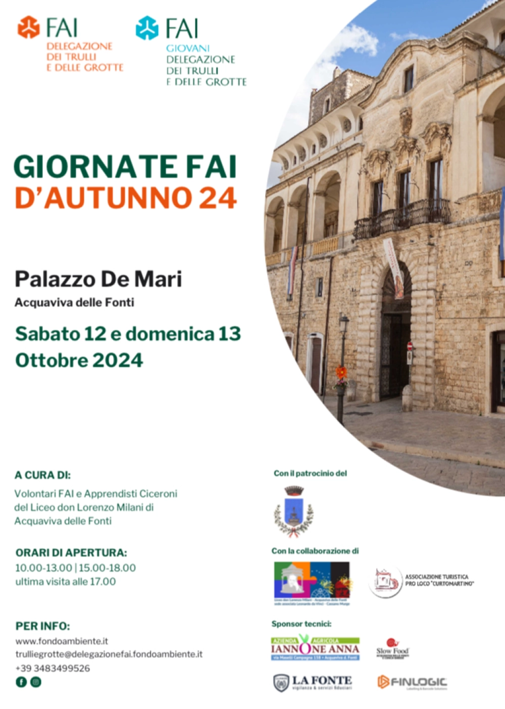 locandina giornate fai d'autunno