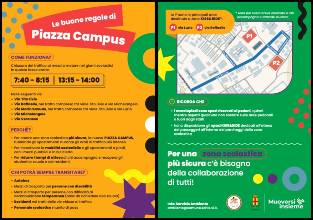 Buone regole piazza Campus