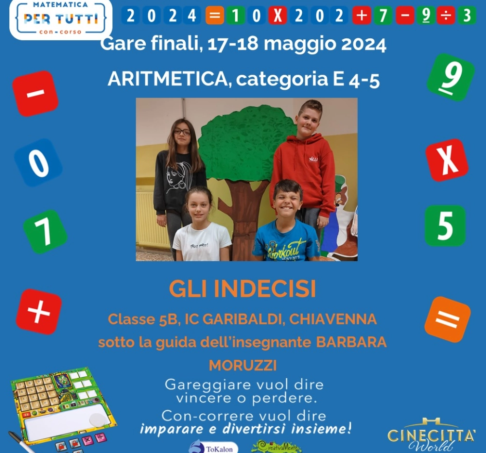 Gara aritmetica Roma 2024