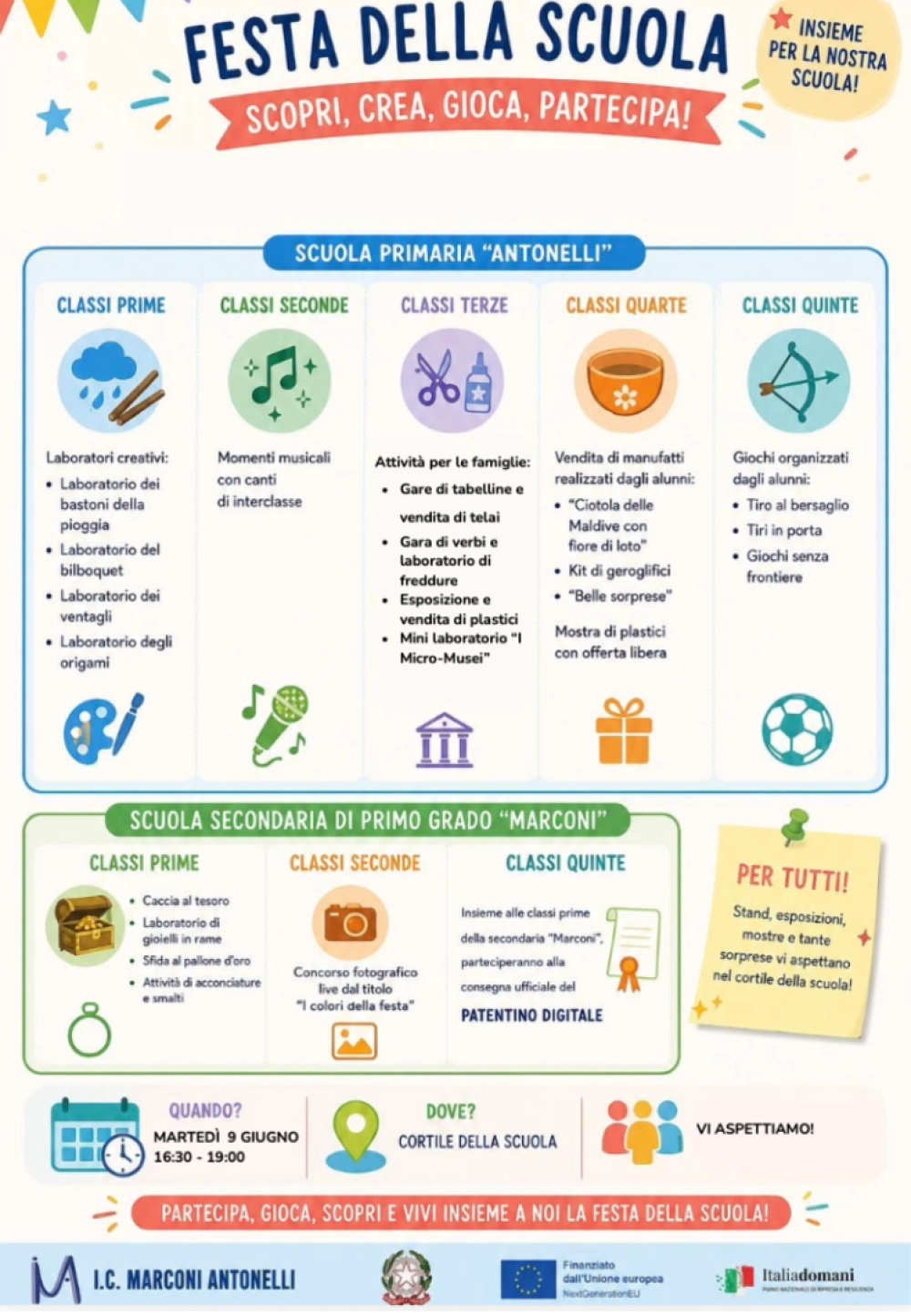 Festa della scuola programma 1