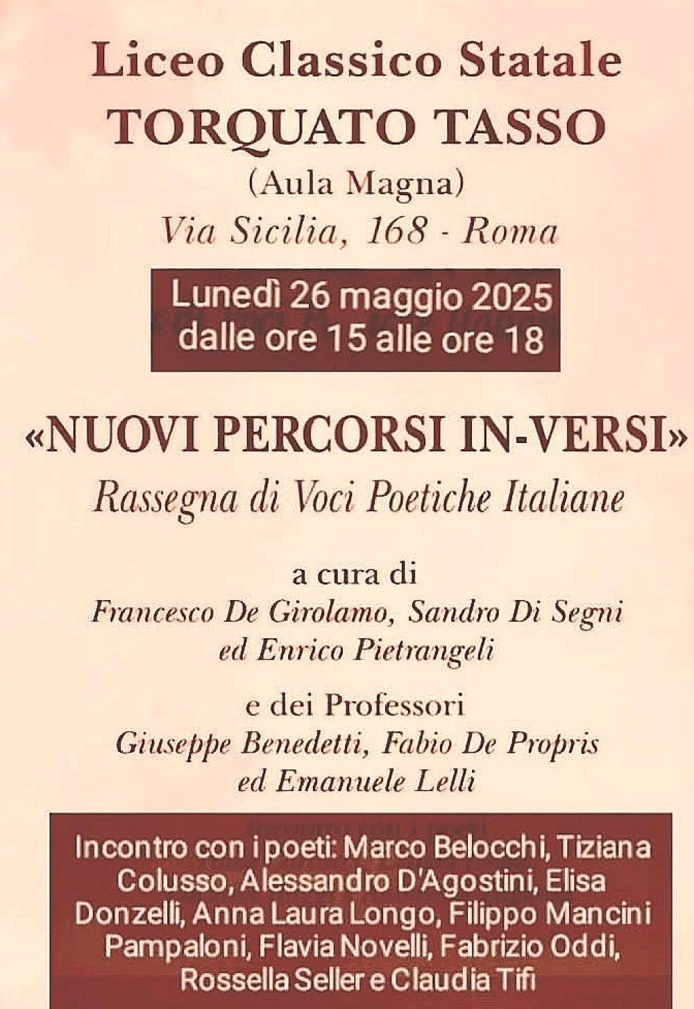 nuovi 26 maggio