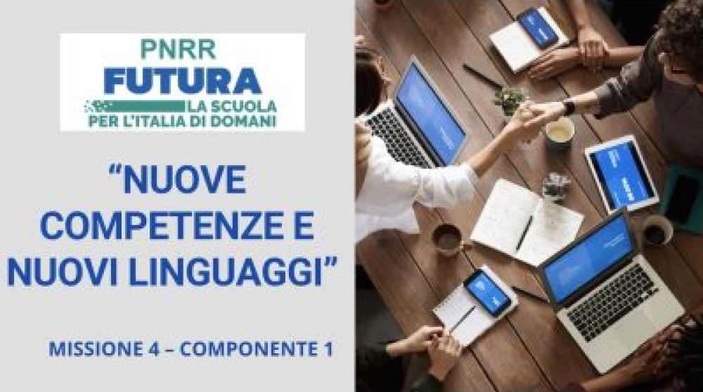 PNRR NUOVE COMPETENZE LINGUAGGI Missione 1 Comp 4