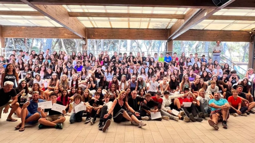 Campo accoglienza prime 2023 Foto di gruppo