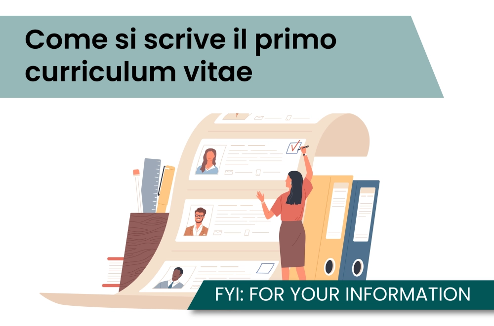 Come si scrive il primo curriculum vitae